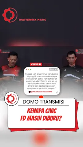 🤫 Rahasia Kenapa Civic FD Masih Diburu Domo Transmisi | Spesialis Transmisi Mobil Matic Overhaul Bergaransi 6 Bulan 📍 Jakarta | Surabaya | Bintaro | Bandung 🔗 linktr.ee/domotransmisi #domotransmisi #civicfd #hondacivic #mobilidaman #otomotif 