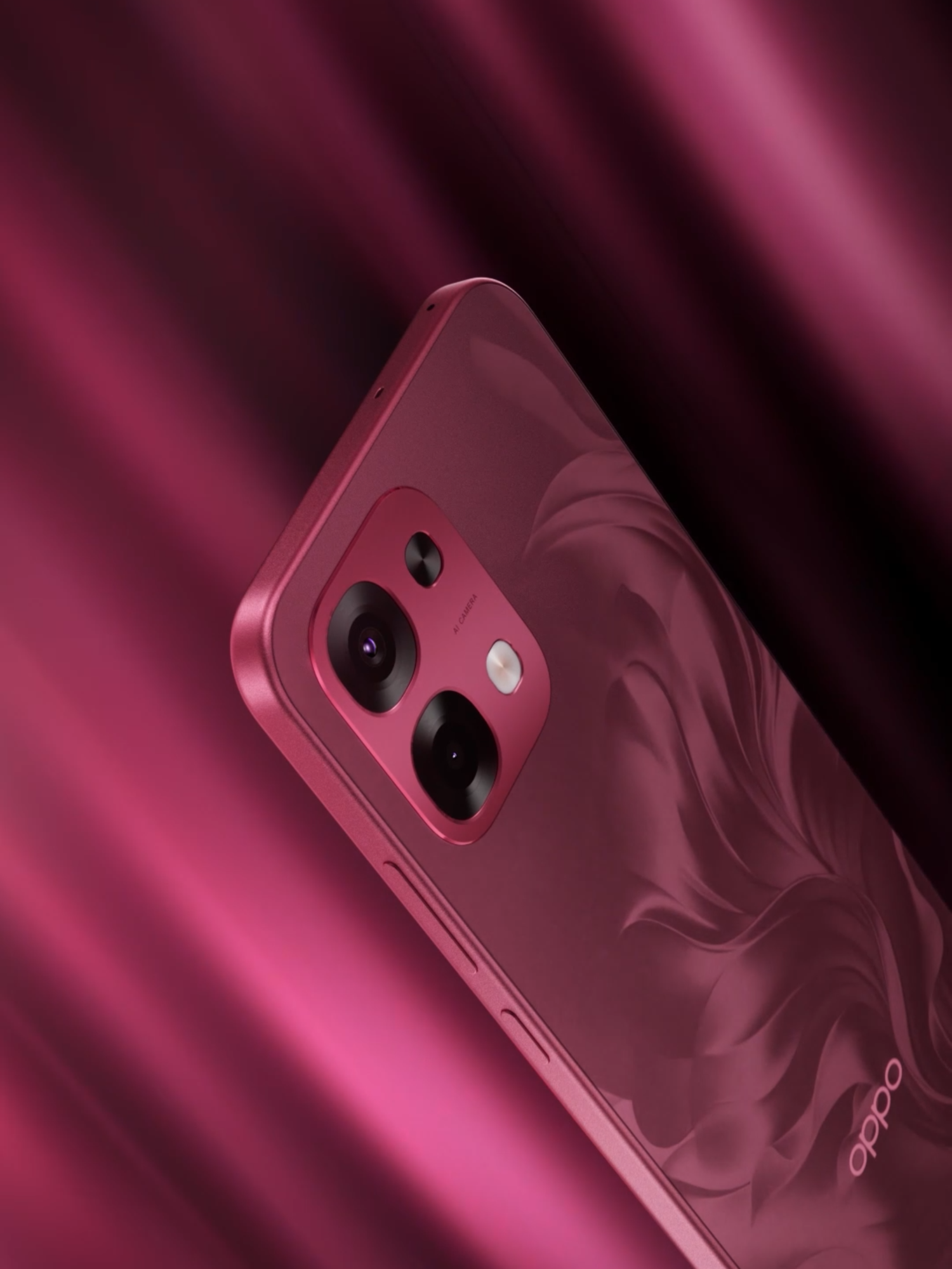 🌹 Meet the OPPO A6 Pro in stunning Rosewood Red with Rose Petal Design. A shade that blends tradition, artistry, and modern sensibility — symbolizing warmth, optimism, and grounding energy. ✨ Live Trendy, Live Pro.  #OPPOA6Pro #LiveTrendyLivePro