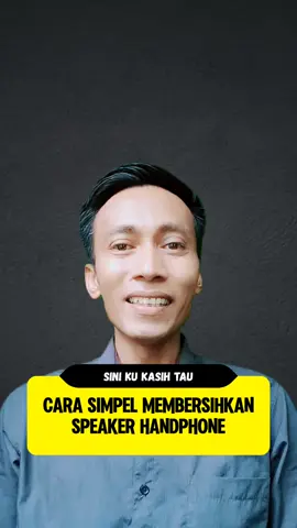 Cara membersihkan speaker handphone dengan simpel #tipsandtricks #tutorial  #sound