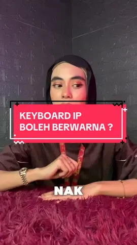 KEYBOARD IP BOLEH BERWARNA ?  Eh ada yng dekat sini baru tahu tak ? ke dah buat ?  #iphone #tips #trick #tipsiphone #iphonetrick 