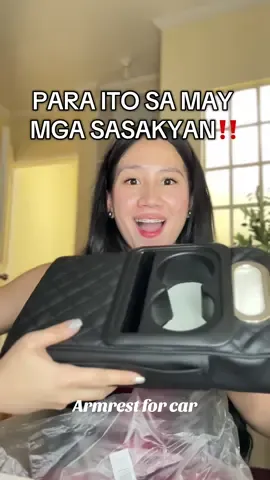 Bilhin mo ito kung mahilig ka mag foodtrip pra hindi kung saan saan nakalagay pagkain mo! #armrest #armrestforcar #cararmrest 