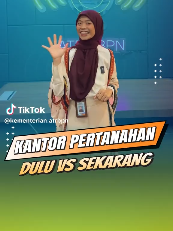 Halo #SobATRBPN, Kementerian ATR/BPN terus berinovasi dan bertransformasi memberikan pelayanan pertanahan digital. untuk itu, mari sini ikut Minaru yang akan menjelaskan perbedaan Kantor Pertanahan dulu vs sekarang melalui video berikut ya, Sob☝🏼 #IndonesiaLengkap #ATRBPNKiniLebihBaik #ATRBPNMajudanModern #MelayaniProfesionalTerpercaya