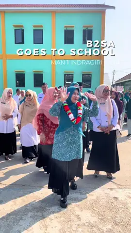 Menghadiri kegiatan Kampanye Beragam, Bergizi, Seimbang dan Aman (B2SA) Goes To School  sekaligus memperkenalkan Gerakan Menanam di Sekolah (GEMAS) di MAN 1 Indragiri Hilir #katerinasusanti #bundahumbleinhil #b2sa #fyppppppppppppppppppppppp #viralvideo 
