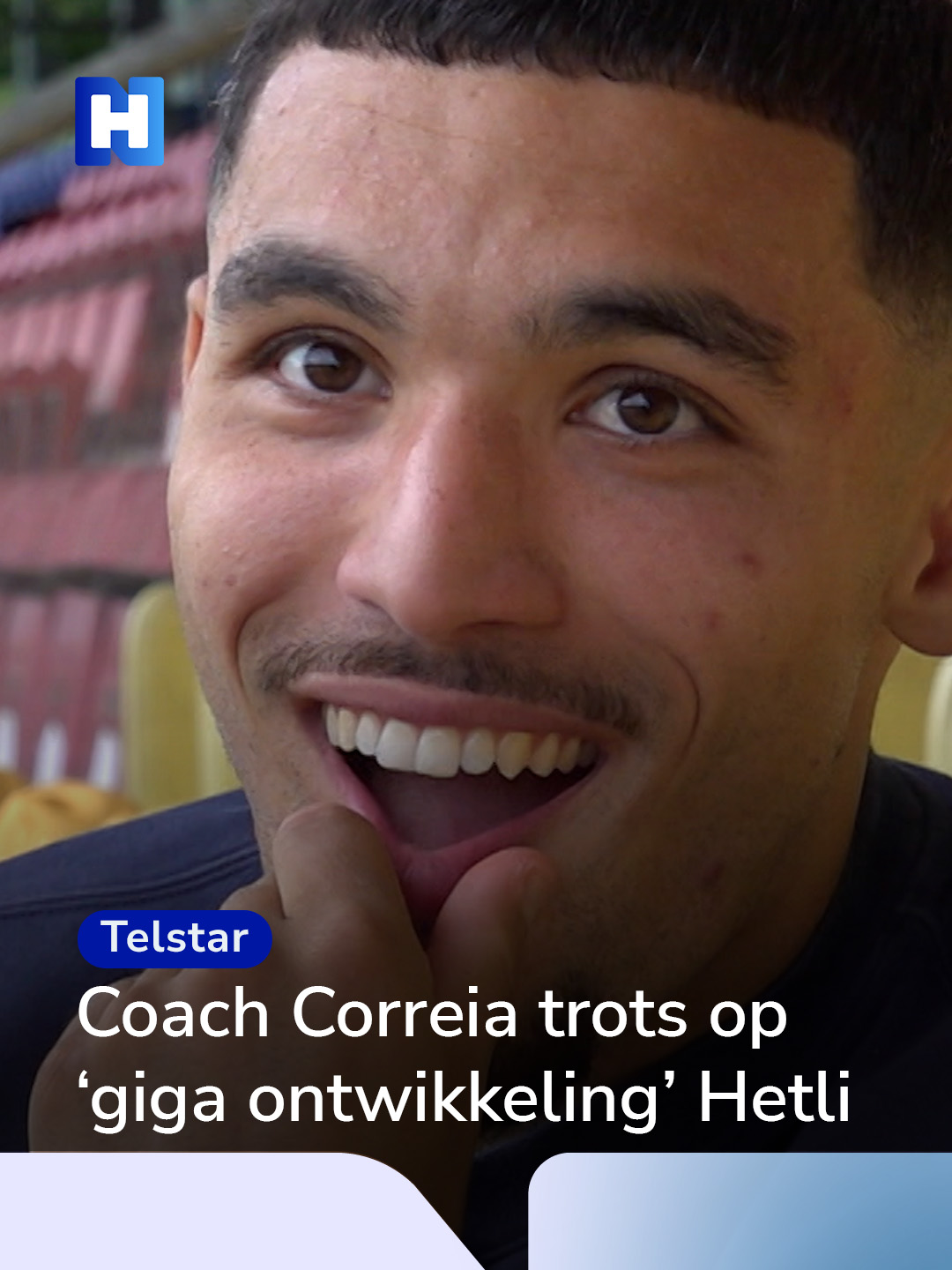 Vorig jaar speelde Soufiane Hetli nog in de tweede divisie met AFC, maar door de grote stappen die de aanvaller zet is hij een belangrijke speler geworden voor trainer Anthony Correia! 🤩 #nhmedia #telstar #voetbal #eredivisie #anthonycorreia