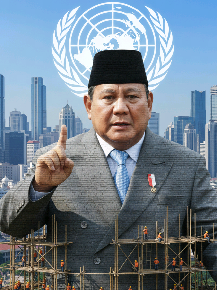 Momen Prabowo Menggebrak Meja di PBB 🔥 #prabowo #freepalestine #unitednations #indonesia🇮🇩 #palestine 