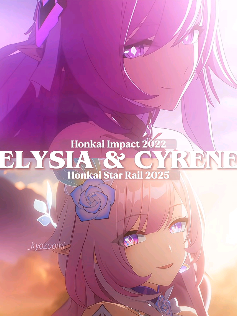 #ELYSIA + #CYRENE — it's been too long #HonkaiImpact3rd #HonkaiStarRail #hsrcreators #hsr #newstarcreator #amphoreusmoment 