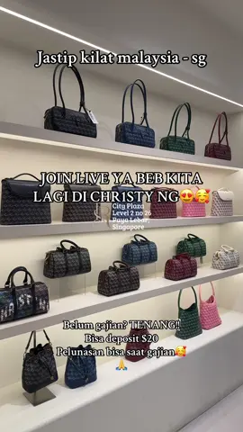 Bag chr1sty ng malaysia. Yang mau titip , bisa ya #jastipmalaysia #personalshoppersg #cityplazasg🇸🇬 