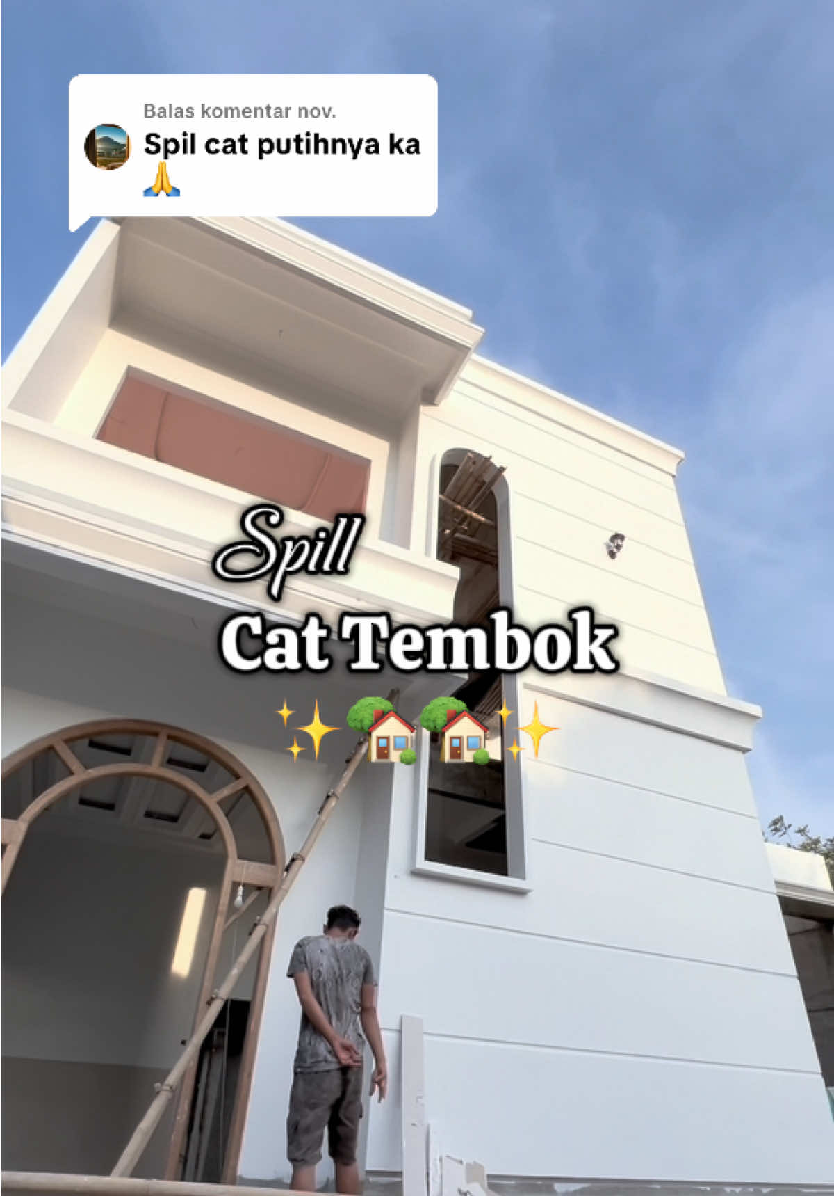 Membalas @nov.  Untuk Cat Tembok kami pakai dari Jotun 🙏🏻 Untuk Interior dan Eksterior Termasuk juga untuk cat plafon Intinya, keunggulan utama dari cat Jotun adalah ketahanannya terhadap kondisi lingkungan yang ekstrem. Tahan lama dan awet, mudah dibersihkan dari kotoran rumah tangga, perlindungan terhadap jamur dan bakteri untuk kebersihan, formula ramah lingkungan seperti VOC rendah, serta warna yang cerah dan tahan UV yang tidak mudah pudar #cattembok #catjotun #jotun #jotunmajestictruebeauty 