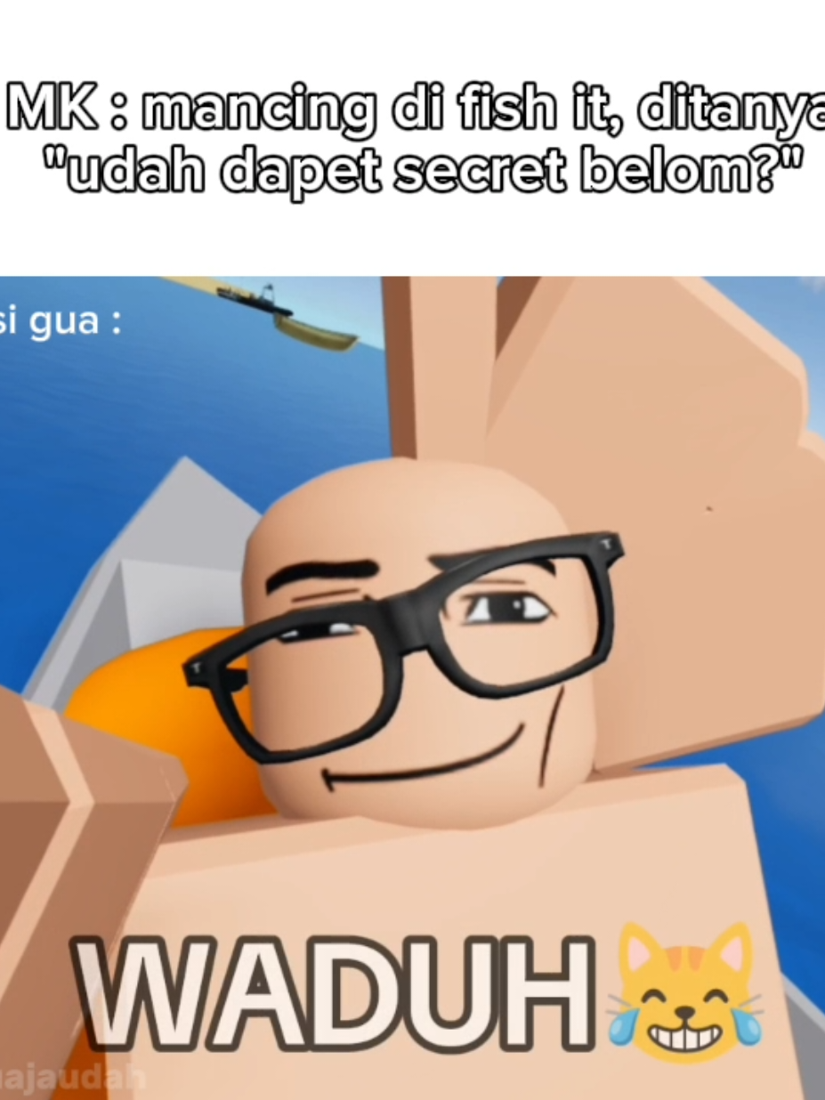 lain kali jgn begitu yh😁 #fyp #roblox #meme #fishit 