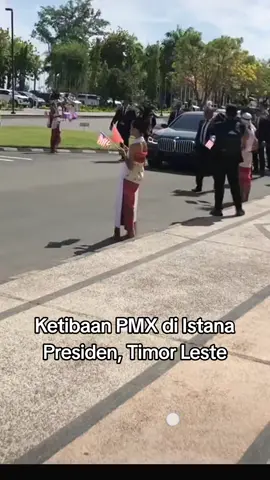 Ketibaan PMX di Istana Presiden Timor Leste