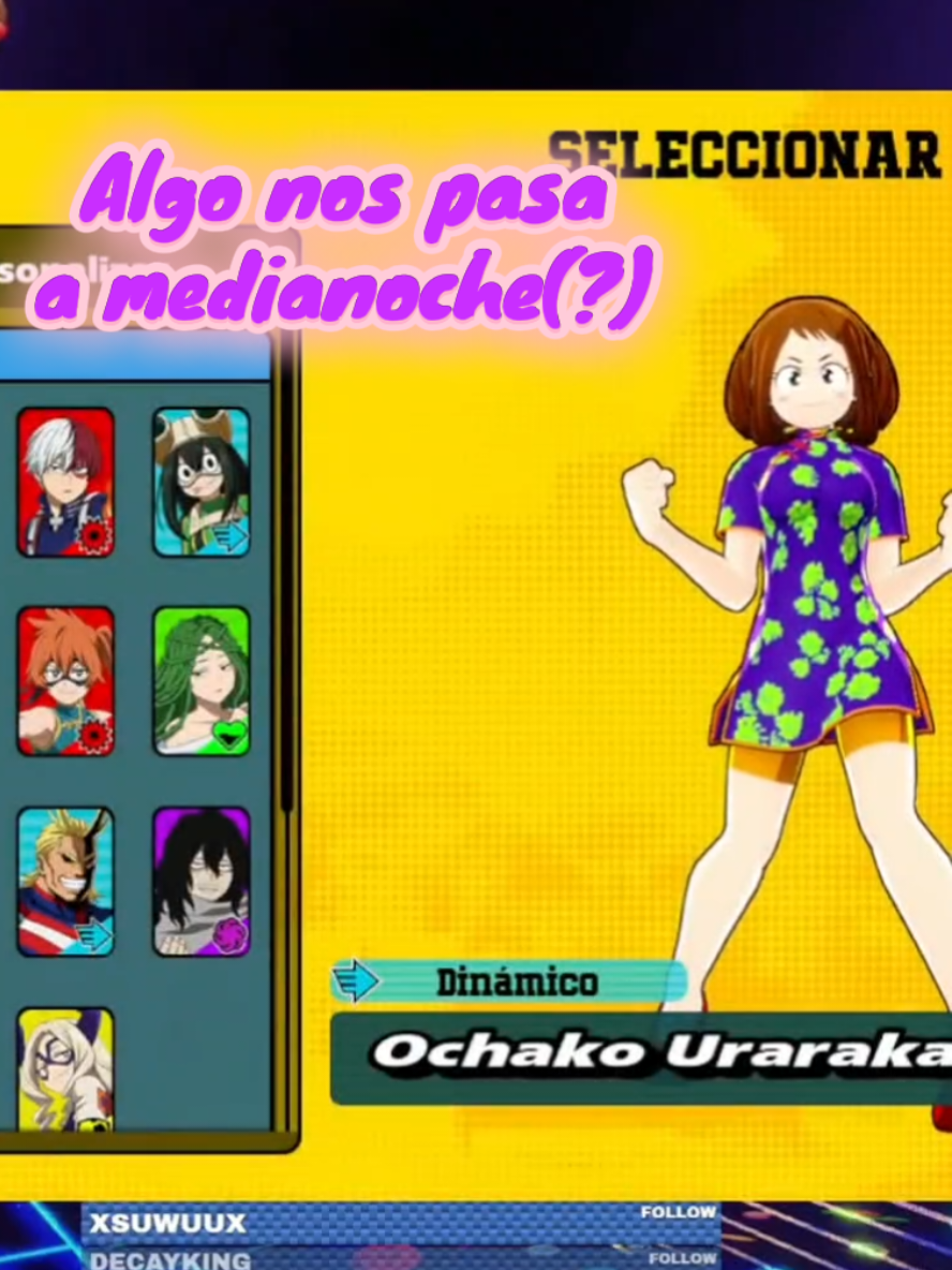 Algo nos pasa a medianoche(?) #myheroultrarumble #Twitch #tiodabilly #chile #terror