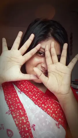 অষ্টমী স্পেশাল লুক🥰🌿