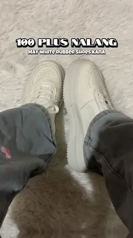 Ang gandaaa ng white shoes ko be😭😭#whiteshoes #rubbershoes #shoesrecommendation #shoes #fyp 