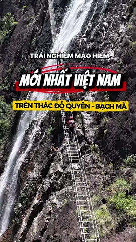 📍Lần đầu đi trên cây cầu dài 130m giữa lưng chừng không trung vách thác Đỗ Quyên là một cảm giác khó thể nào lột tả hết được bằng lời.  💪Thật khó để tin rằng, du lịch mạo hiểm Việt Nam đã phát triển mạnh mẽ đến vậy.  🌿Thác Đỗ Quyên tại Vườn quốc gia Bạch Mã chắc chắn sẽ là một điểm hẹn cho dân đam mê trải nghiệm những thử thách mạo hiểm.   #thacdoquyen #bachma #maohiem #vietnamadventure #dulichhue 