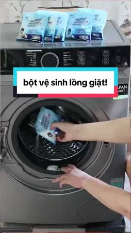 Bột vệ sinh lồng giặt Saiza!  #vesinhlongmaygiatsaiza #saiza #vesinhmaygiattainha #tuvesinhmaygiat #nguaca99 