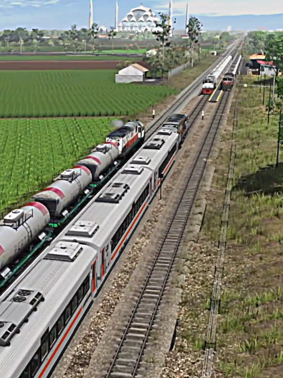 United States 🇺🇲 Top Trending Train Video 😱#foryou #usatiktok #2million #rpm #Fyp 