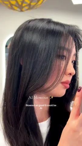 Being mindful of AI allegations with how shiny the Gloss Absolu range makes my hair ✨💿🪄🪩💖 @Kérastase @Goodhair&co -Chch and Timaru #kerastase #glossabsolu #blowout 