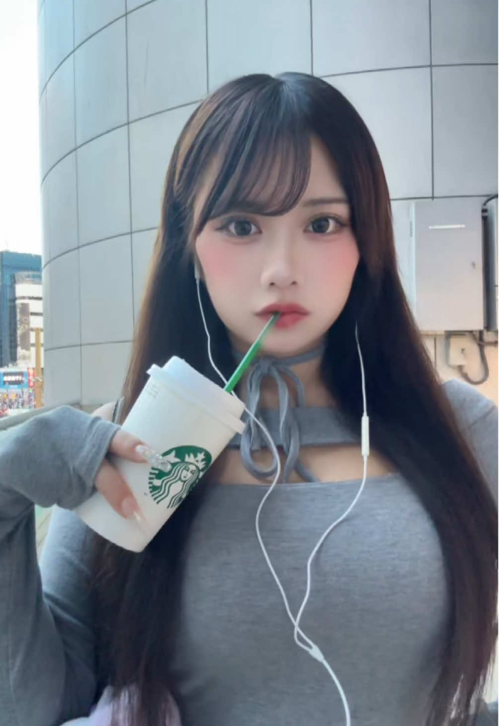 この後ひなぽんちゃんに会えたのっ꒰՞ ܸ. . ܸ՞꒱💕 お話してくださってる時に不意にｶﾜｲｯって言ってくれて嬉しかたー😭そんなひなぽんちゃんが激カワでした、、。とっても可愛かったし優しかった߹𖥦߹🩵 #fyp #06 #おすすめ 
