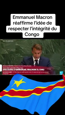 Le président de la république française, monsieur Emmanuel Macron réaffirme l’idée qu’aucun conflit ne devrait oublier. Notamment la guerre a l’est du Congo 🇨🇩 #pourtoi #ONU #emmanuelmacron #goma 