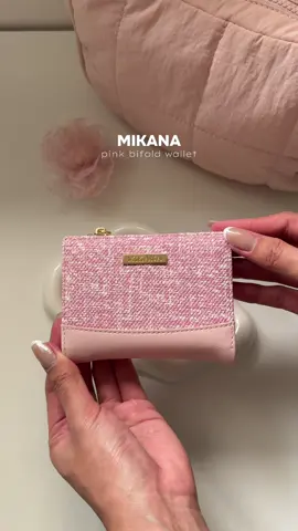 Wallet na sosyal from @Mikana 💗 #bifoldwallet #wallet #pinkwallet #mikana #mikanawallet 