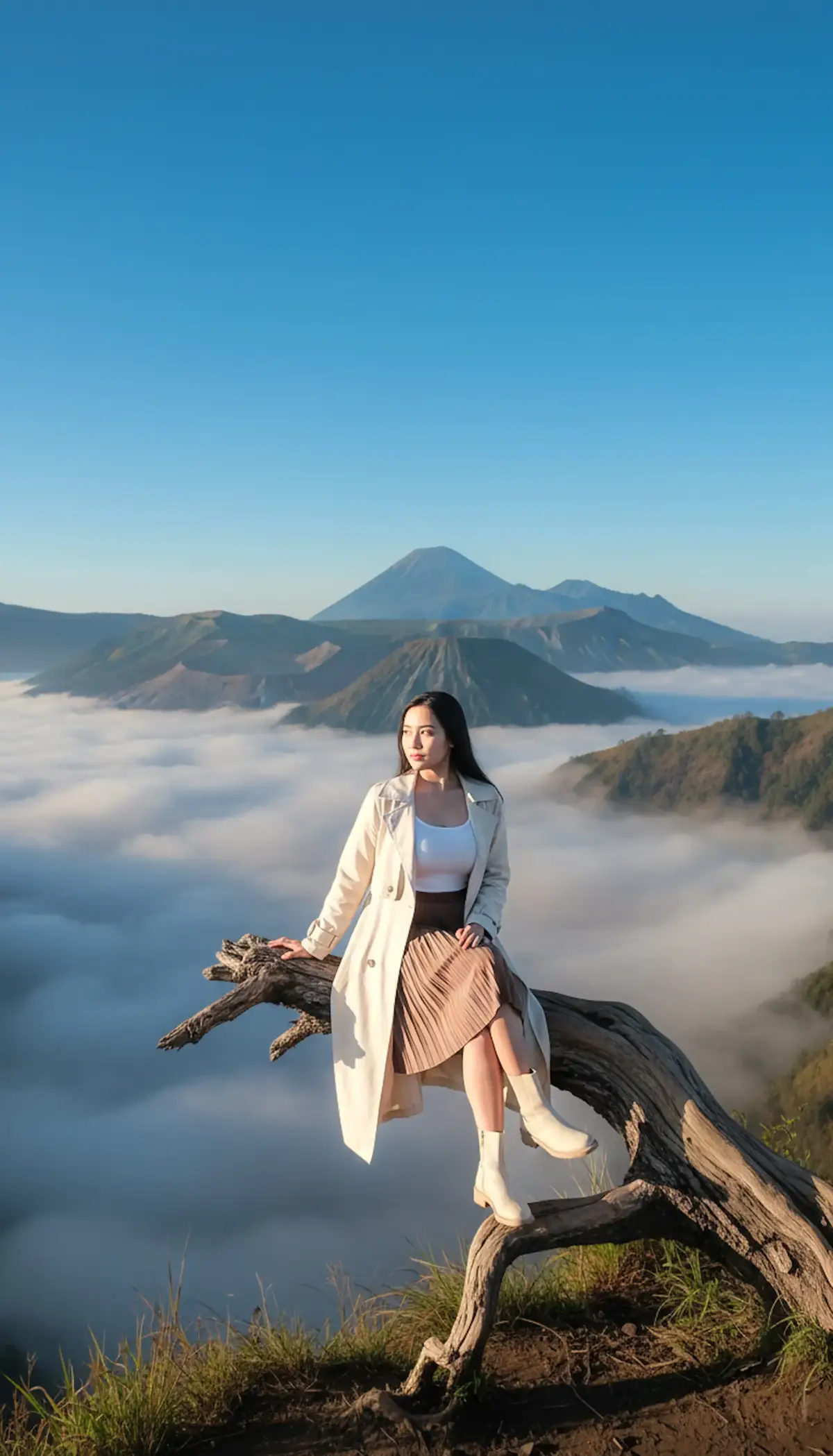 Gemini AI Promptnya ada di setiap slide foto #bromo #portrait #edit #fyp #Gemini 