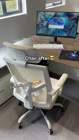 Your New Best Friend. 🪑#TikTokShopfalldealsforyou #RushTok2025 #FallFreshness #furniture #officechair 