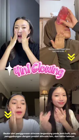 🍀 Paketan glowing ini lagi ada harga spesial nih 🤩💸 SET 4pcs Glowing dari G2G bisa bantu mencerahkan sekaligus bikin kulit kamu glowing wing wing ✨ Udah ada kandungan Niacinamide nya 🤩 Cuss checkout di TikTok live 💖 #G2G #SET4pcsGlowing #Mencerahkan #niacinamide #paketanpinkviral 