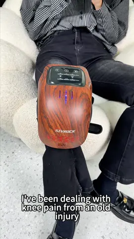 Knee massager, hot compress plus massage.
