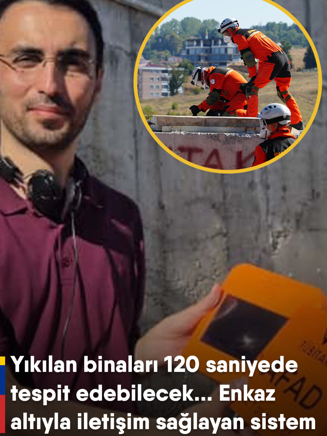 🔴 Türk mühendis Mustafa Geçin'in geliştirdiği sistem, deprem sonrası hayatta kalanların sesini algılayarak sağlık durumları hakkında bilgi veriyor.  📌  Sistem sayesinde günler süren yıkım tespiti saniyeler içerisinde yapılabilecek.