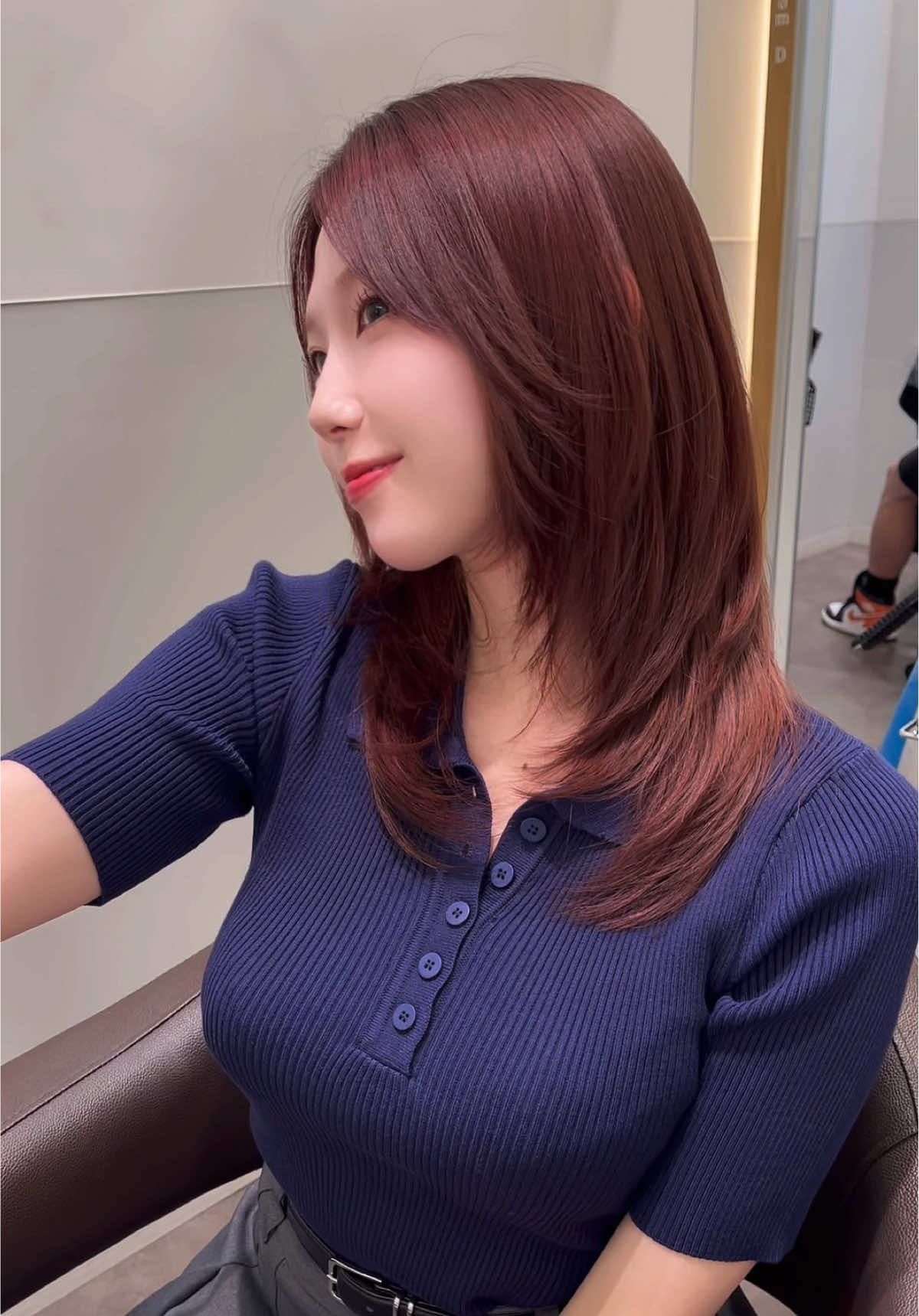 髪質改善ストレート✂︎ 状態に合わせて薬剤を選定して艶々に仕上げます！ #髪質改善トリートメント #髪質改善ストレート #レイヤーカット 