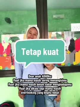 Nak katanya do’a seorang ibu mustajab Semoga do’a-do’a yang selalu mama langitkan segera terijabah Semoga mama bisa lebih kuat lagi yaa dalam menghadapi apapun itu