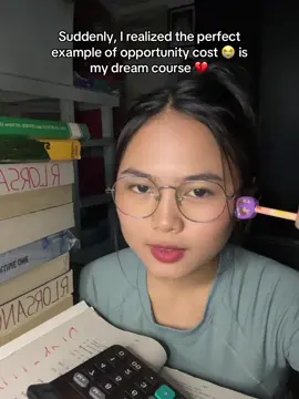 Opportunity cost is what you give up when choosing something else. #accountancy #rachellebsa #rachellelorsano #futurecpa 