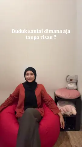 Nyantai gapake drama, beanbag pumpkin pilihan yang tepat 🤪 #beanbagadara #homedecor #fyp #4u 