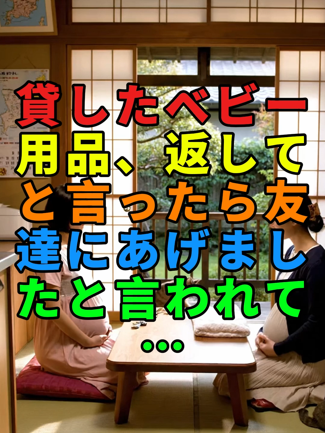 貸したベビー用品を巡る嫁との確執：信頼と絆が試される家族の物語...#実話 #ドラマ  #人生 #shorts