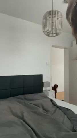 Mit Fritte Zuhause müssen wir doppelt so oft putzen, saugen & waschen. Gerade das Bett und das Sofa werden gefühlt ständig gesaugt und gewaschen. Aber ich muss sagen, dass putzen auch eine Art Therapie ist haha #Vizla #dogmom #hamburg #cleaning #haushalt #Home #Homecleaning