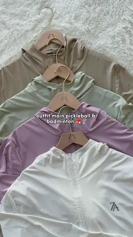 outfit main pickleball & badminton🏓🏸 #exercise #fitcheck #barangviral #giftideas #Summer  