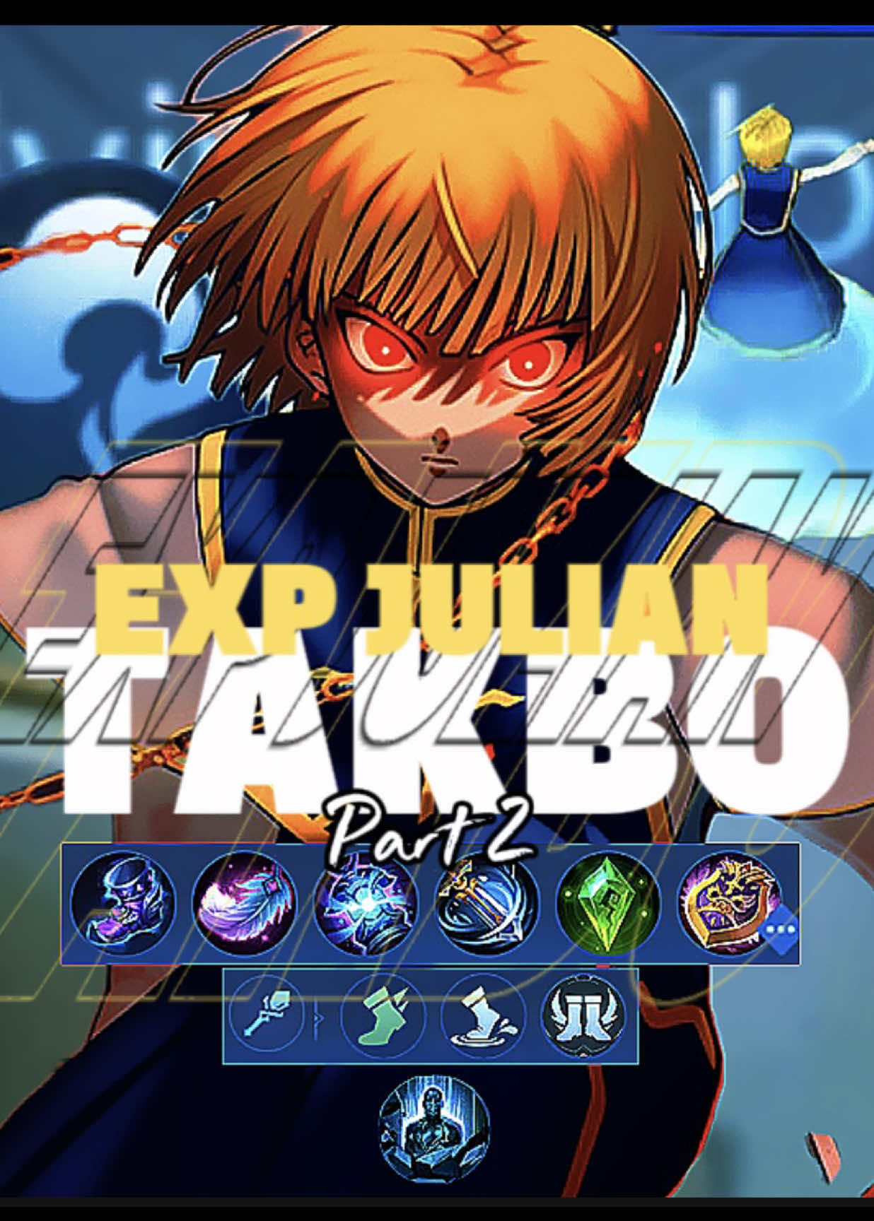 PART 2 EXP TAKBO! Julian na takbuhin! 💨 #MLBB #MLBBObsidia #MLBBNEXT2025 #julianmlbb #mlbbtiktok 