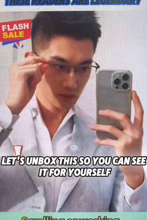 Auto-adjusting lenses that cover 100 to 700 degrees of vision correction. #tiktokshop#glasses#tiktok#fyp#readingglasses 