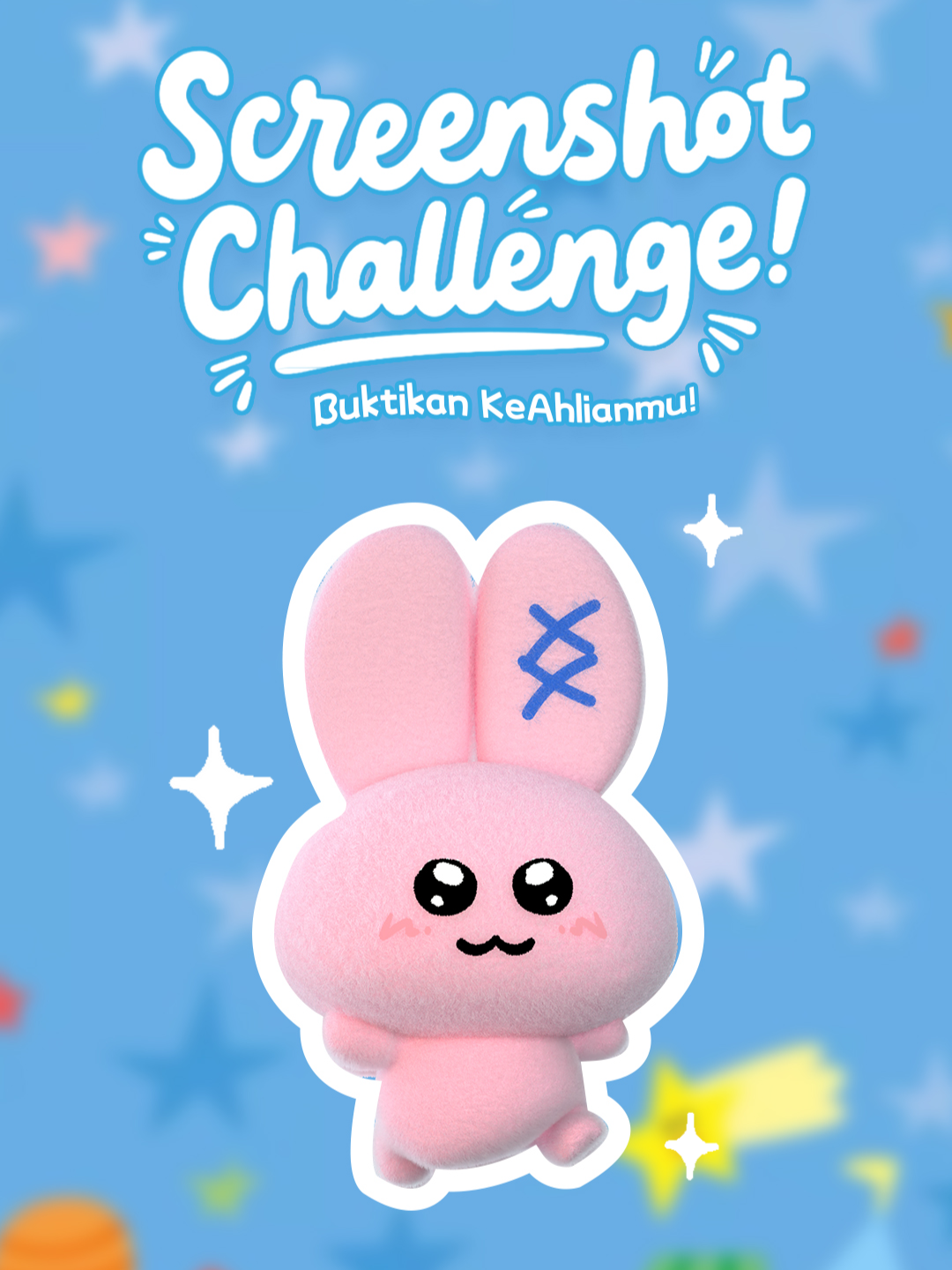 Hai teman-teman kembali lagi di Screenshot Challenge! Tantangan hari ini: Screenshot si bunny pas lagi paling imut! 😆✨ Yakin kamu bisa? Komen di bawah ya! #popjoy #fyp #screenshotchallenge #animation #viral