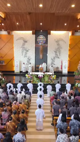 KEMULIAN MERIAH 💫💫 HUT PAROKI 💫💫 #fyp #katolik #misdinar #putraaltar #cowokatolik 