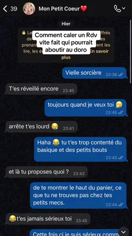 Comment caler un rendez-vous vite fait par message. #seduction #rdv #couple #amour 