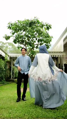 Mysista, kalau pasangan muda mau tampil serasi, coba deh dress Glamour & koko lengan panjang Larasati 😍 Dress-nya flowy dan cantik, koko-nya gagah dan adem dipakai. Pas banget buat yang pengen keliatan kompak tanpa ribet. Mau aku tunjukin inspirasinya? ✨ #scarves #sarimbit #sarimbitkeluarga #sarimbit2025 #sarimbitinayalesy 