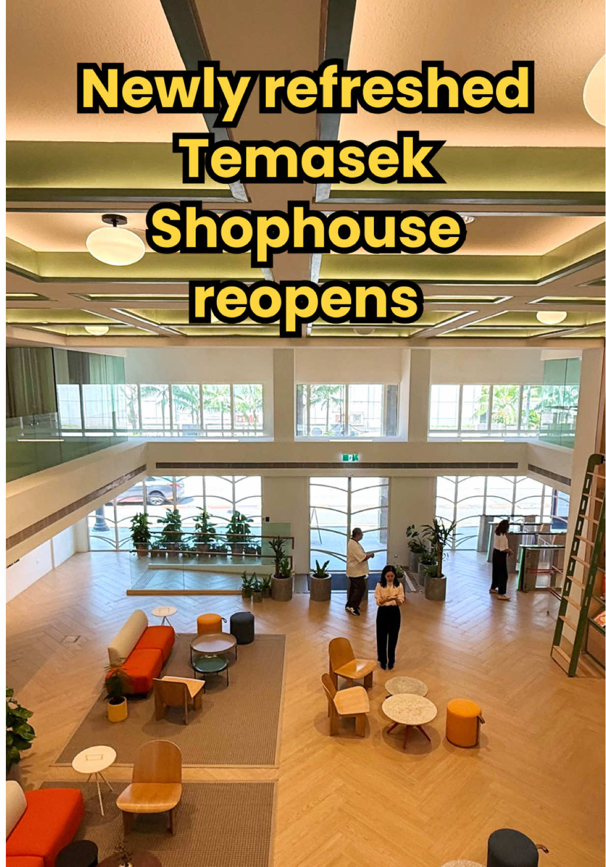 The refreshed Temasek Shophouse is now a social impact hub spanning 4 historic shophouses, offering new spaces and initiatives for people to connect with causes like heritage, culture, sustainability, and community. You can visit their new spaces from 29 Sep 2025, which include a media studio and three event venues, plus triple the previous co-working capacity. There are also new creative installations throughout, along with F&B and retail partners 📍28 Orchard Road Singapore 238832 
