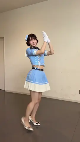 ⁡#いま月は満ちる 全身で踊ってみたよ🩵 #ニアジョイ #大信田美月⁡