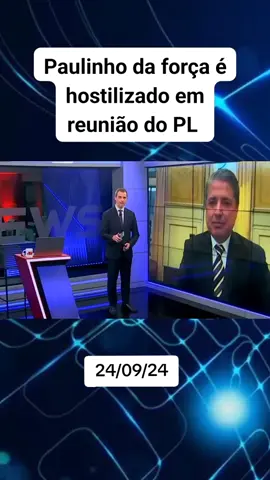 Paulinho da força é hostilizado em reunião do PL . #noticias #politica #