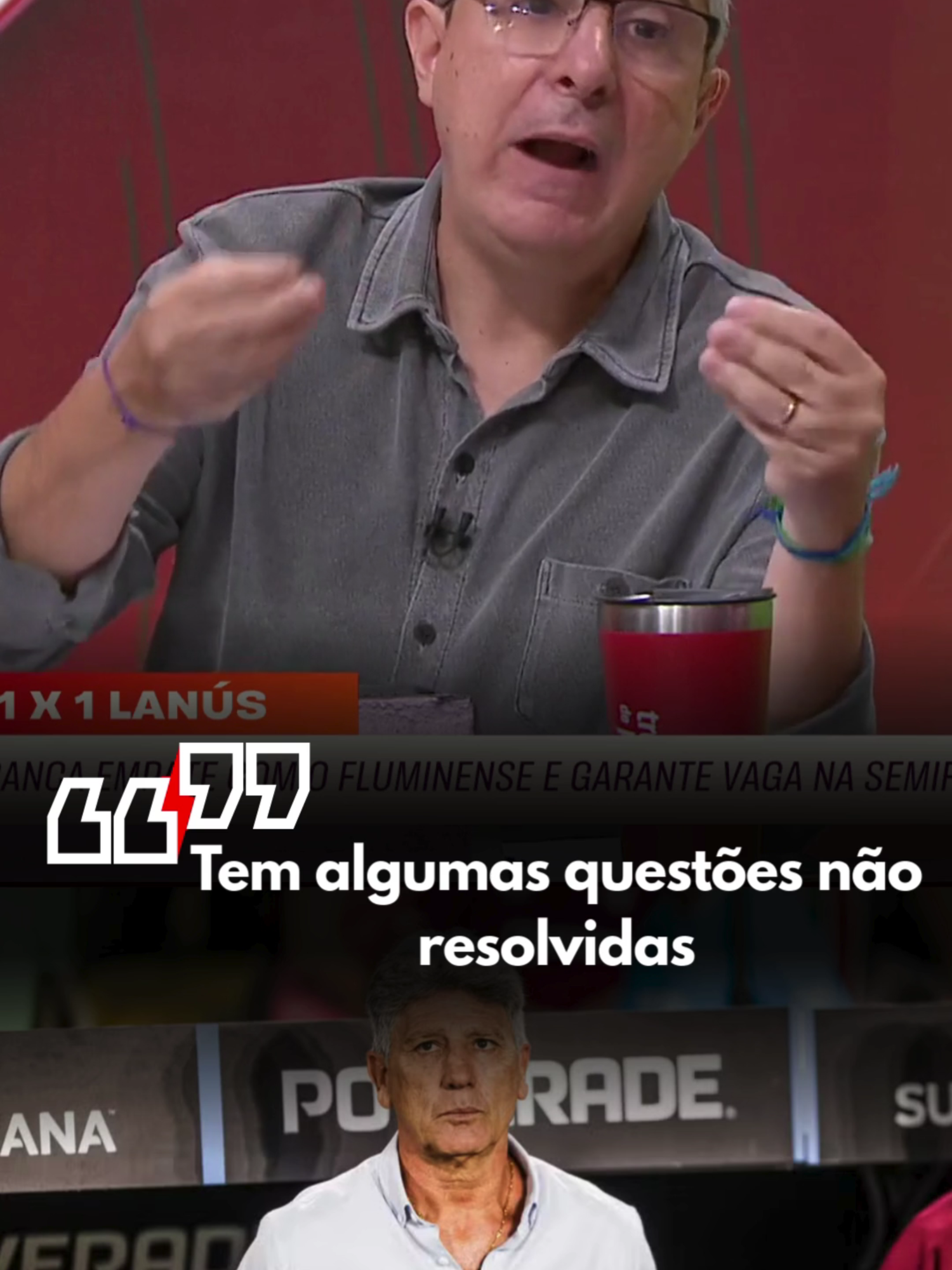 Mansur fala sobre o trabalho de Renato Gaucho com o Fluminense na Libertadores #mansur #renatogaucho #fluminense #futebol