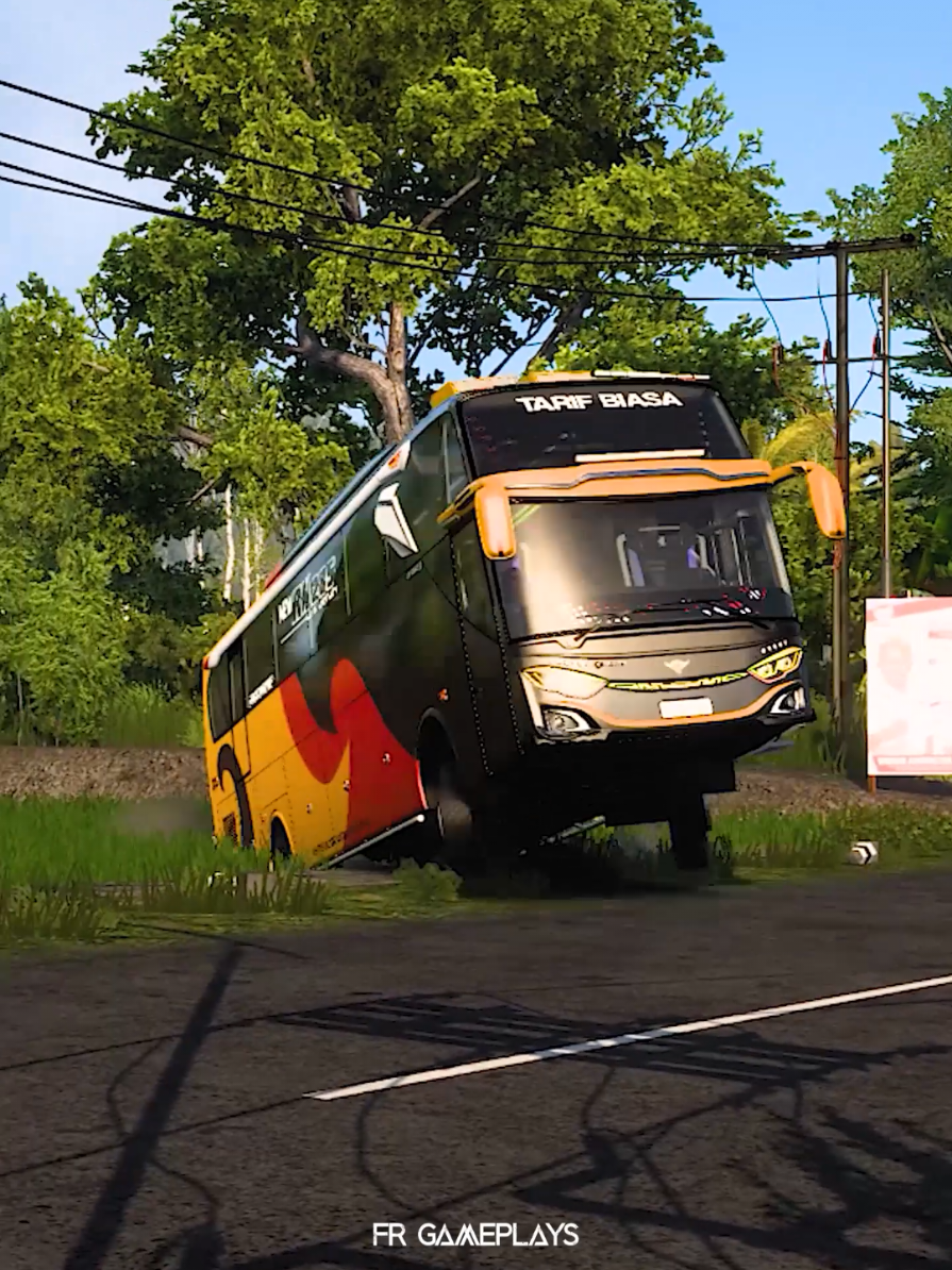 Membalas @zulhamsay Sulit untuk di pahami 🤣 #ets2 #bussid 