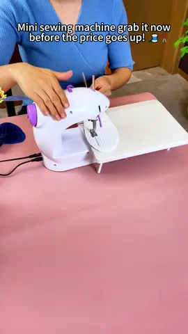 Mini sewing machine, a must-have tool for home stitching and repairs. #SewingMachine
