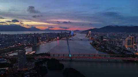 Chiều tàn theo thu phai 🌆          #danang #xuhuong #hoanghon #ewe #sunset 