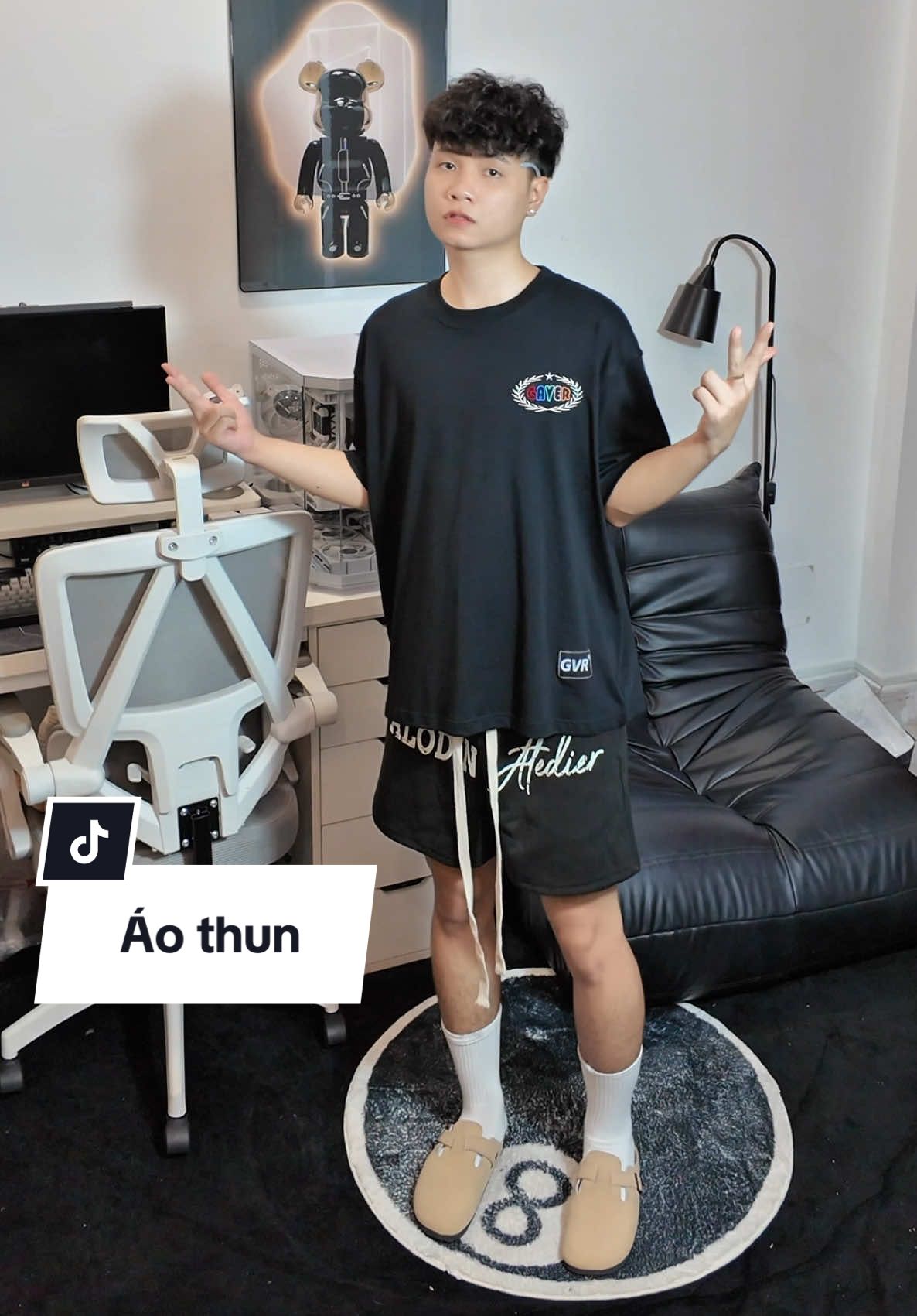 Áo thun boxy thêu chữ form rộng GAVER #aothun #aothundep #aothunboxy #gaver #trungkiennguyen6199 
